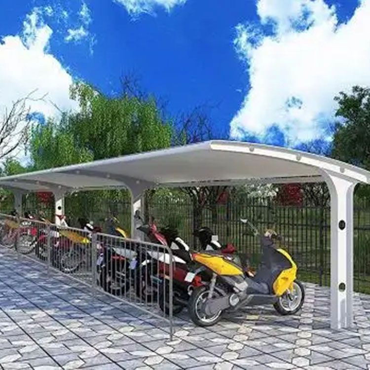 工布江达县膜结构电动车棚